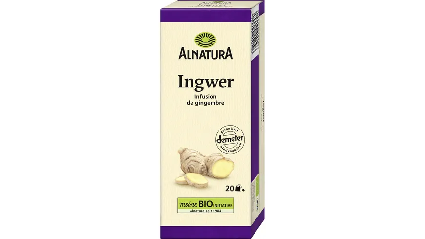 Alnatura Bio Ingwer Tee 28 g
