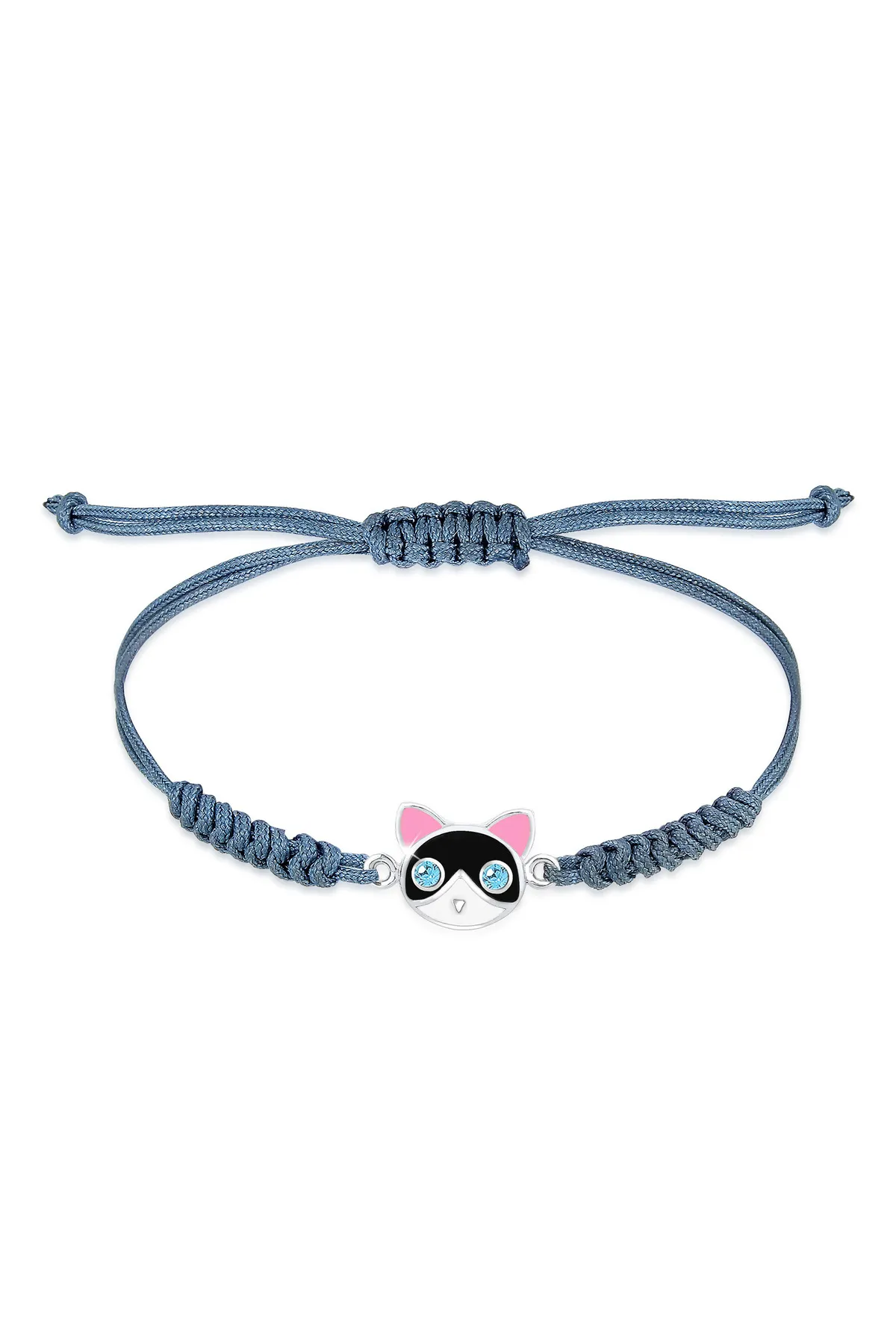 ELLI  Armband Kinder Kids Katze Kristalle 925 Silber