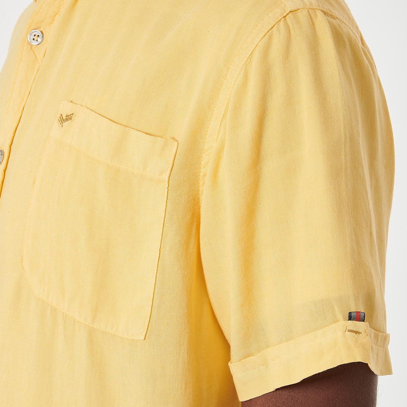 MAYO   Chemise jaune Homme