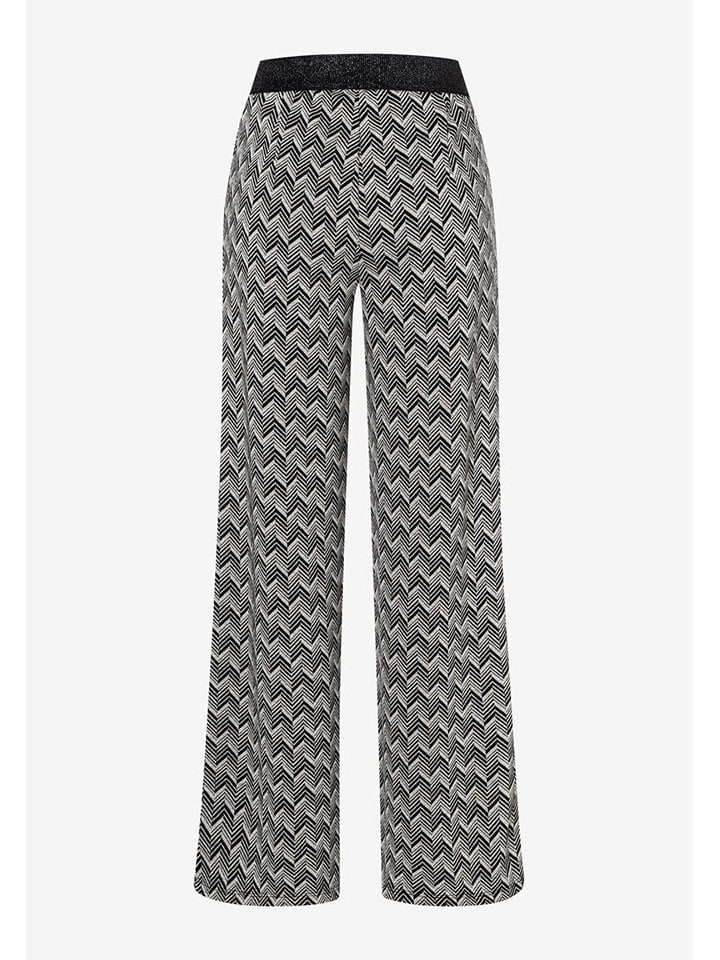 More & More Hose in Schwarz/ Creme günstig kaufen