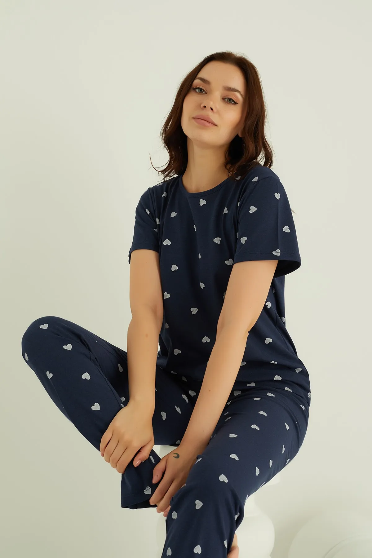 ELİTOL  Pyjama-Set aus Baumwolle