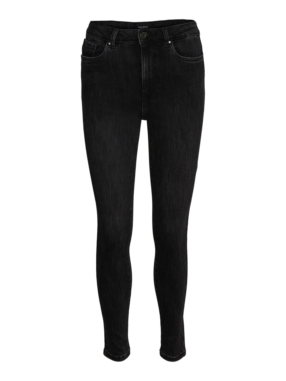 VMLOA Hohe Taille Skinny Fit Jeans