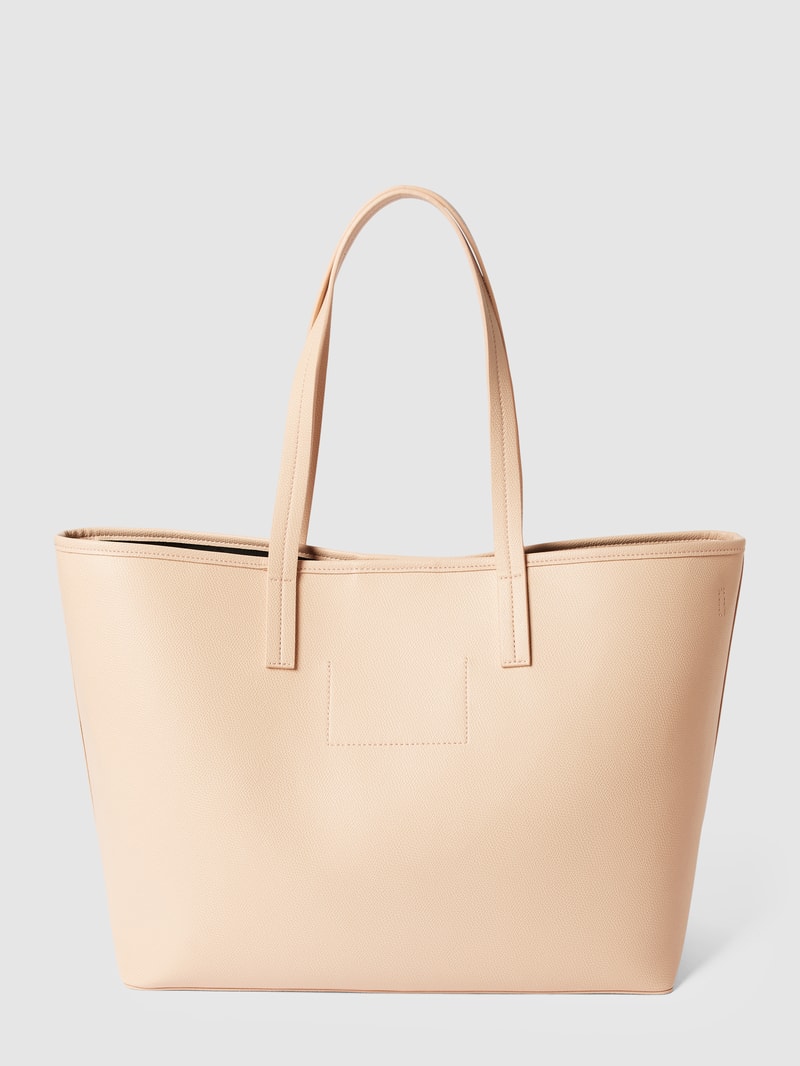 Shopper mit Label-Details in sand