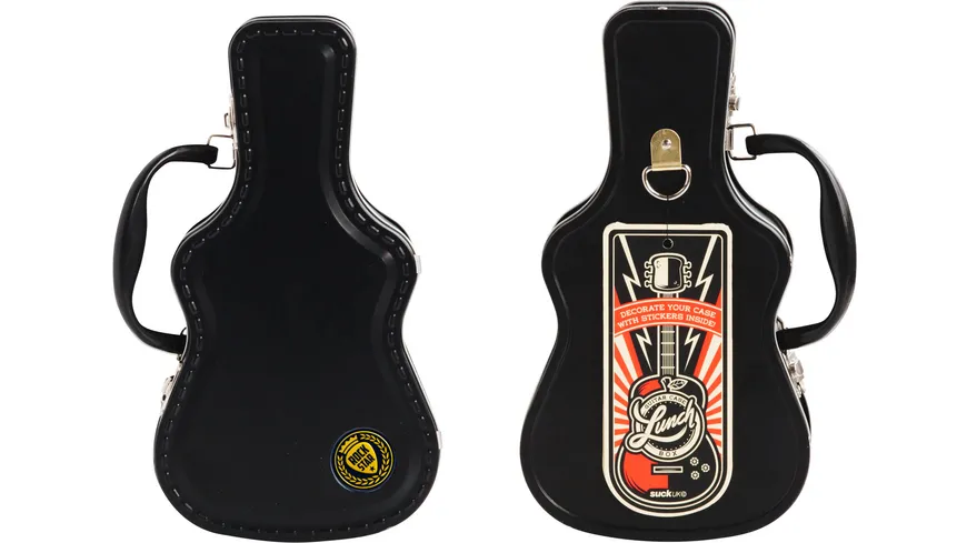 Suck UK Lunchbox Rockstar schwarz