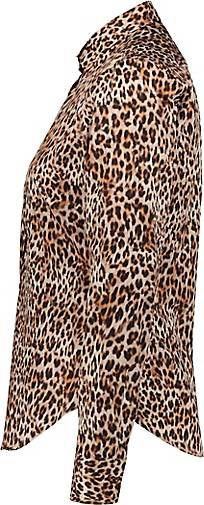 ETERNA Damen Bluse Slim Fit Langarm