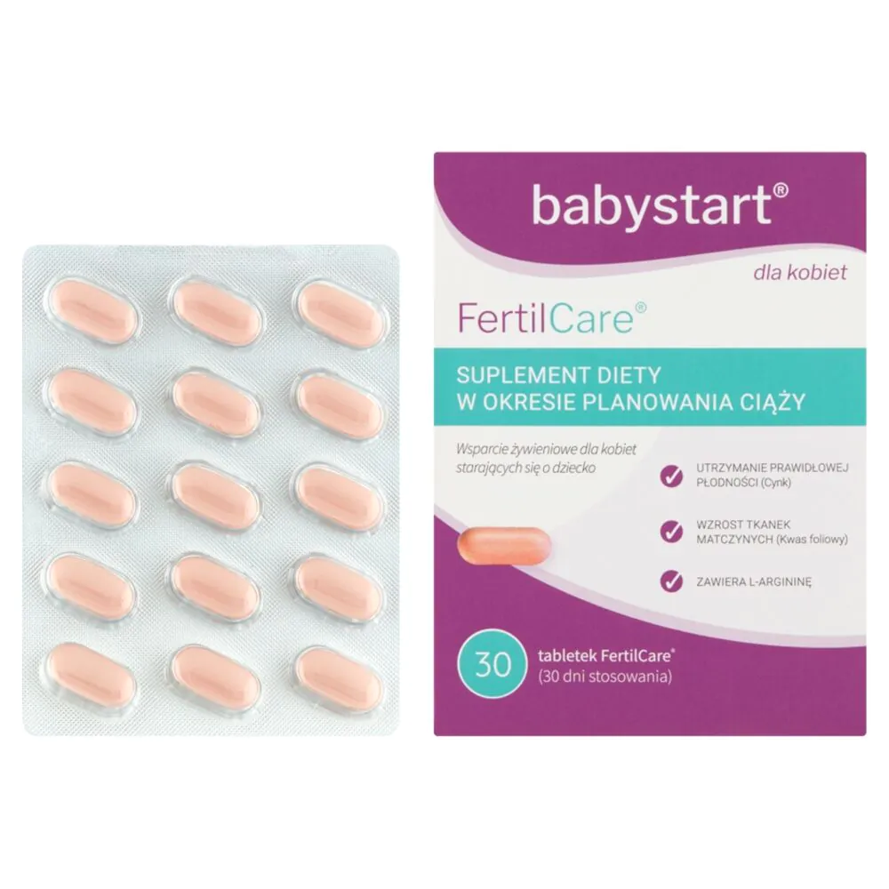 FertilCare, Σετ βιταμινών και μετάλλων για γυναίκες που σχεδιάζουν εγκυμοσύνη, Δισκία