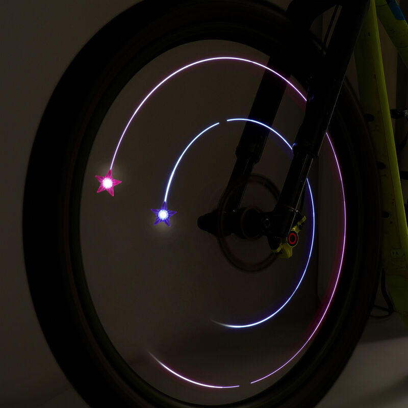 Juego de 2 luces para radios de bicicleta - Ride & Shine