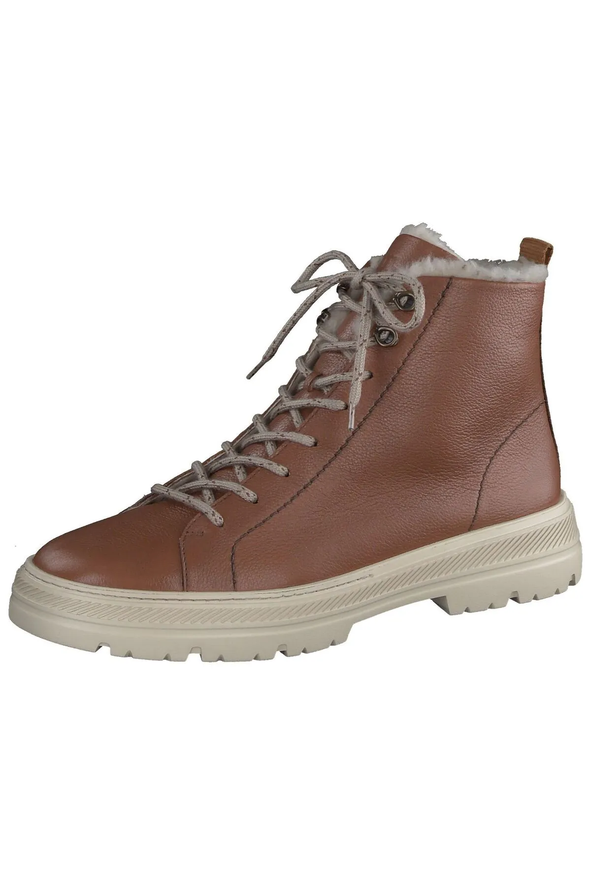 Paul Green  Stiefelette - Braun - Blockabsatz