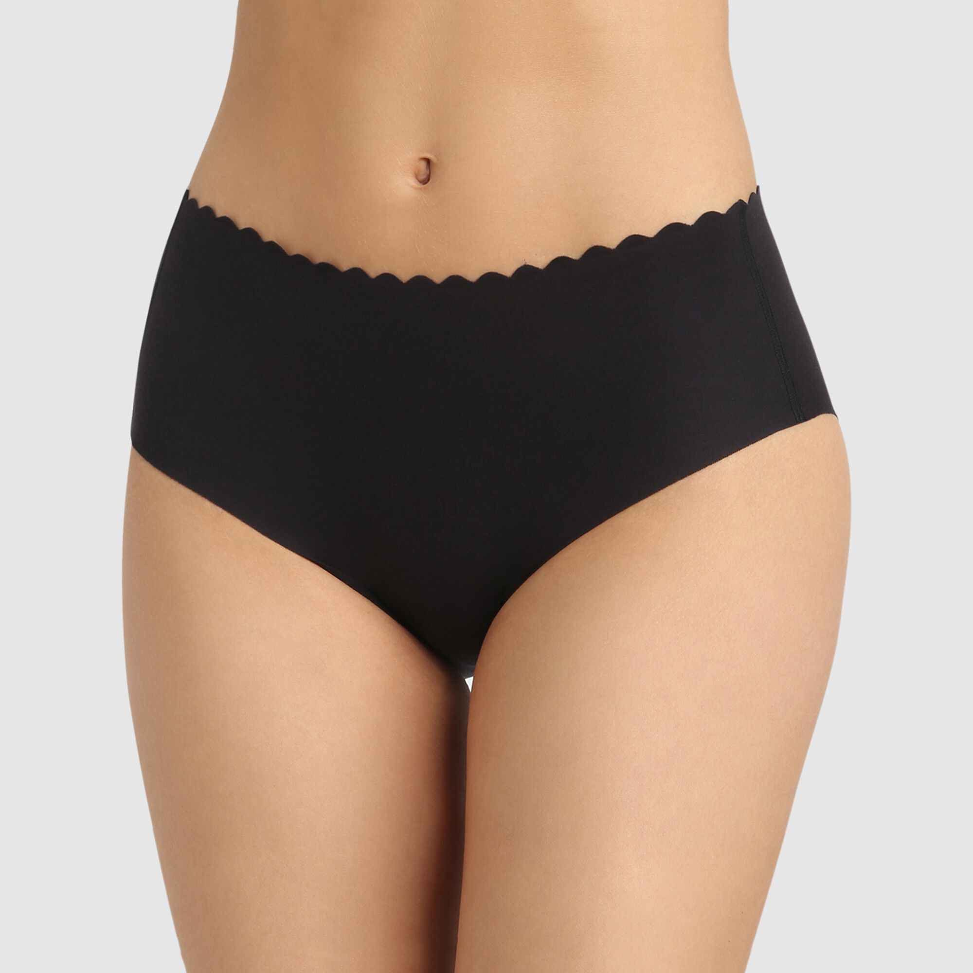 Culotte haute coton stretch Body Touch- Lot de 2