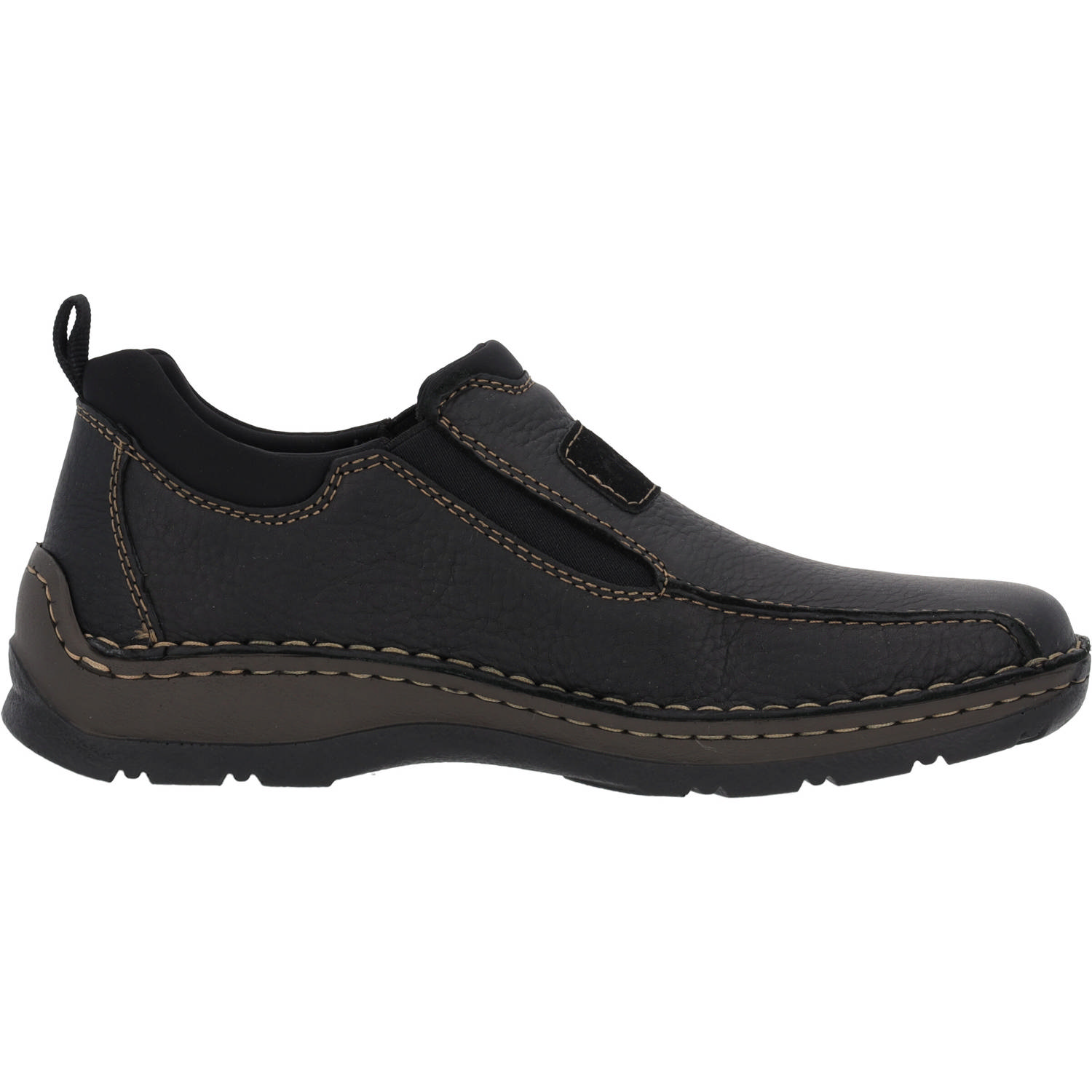 Rieker 05363, Halbschuhe, Herren, Schwarz