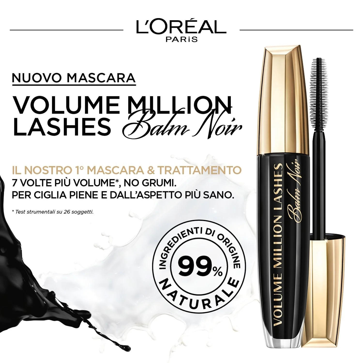 Riasenka Eyes Volume Million Lashes Balm Noir - Riasenka