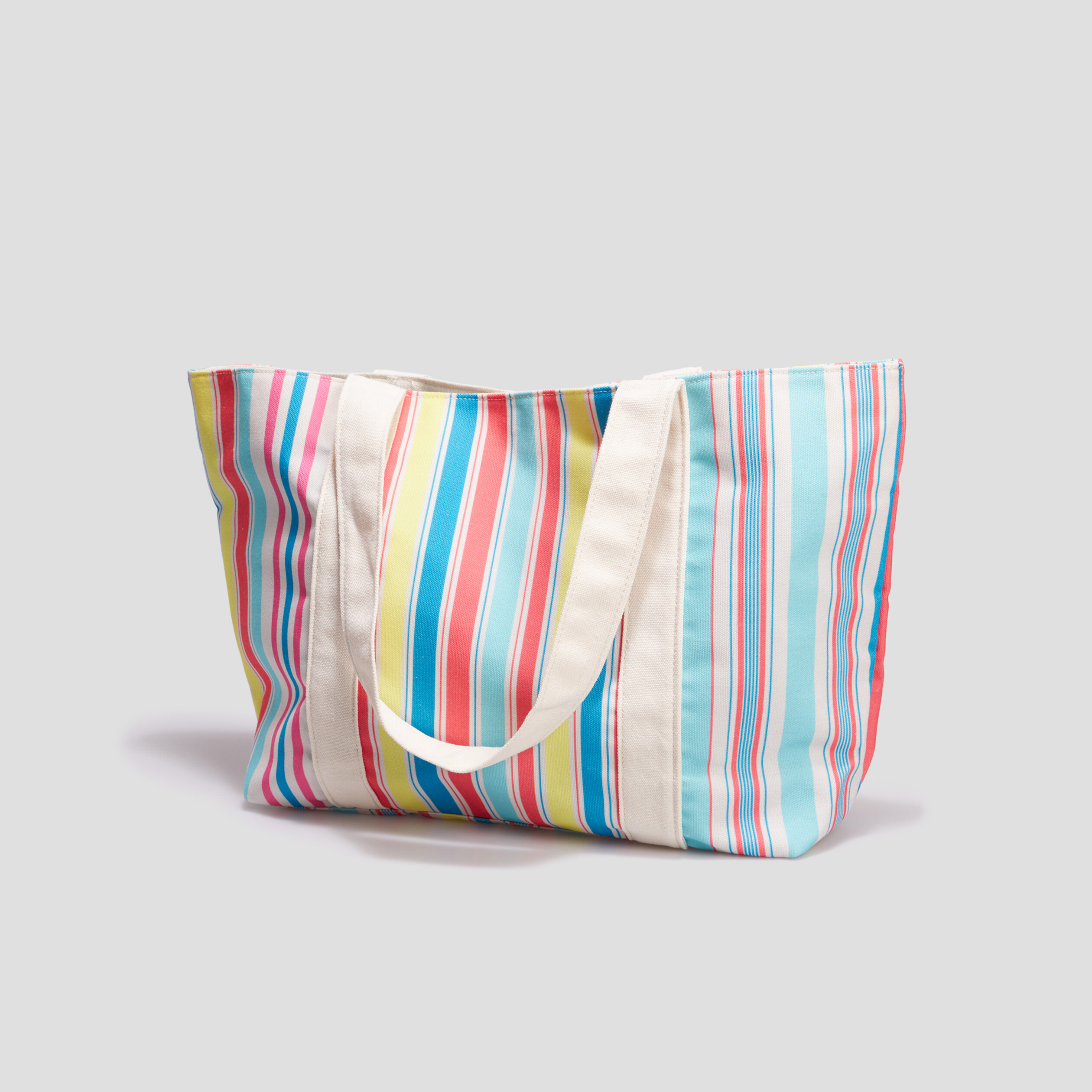 Sac cabas rectangulaire multicolore femme | La Halle