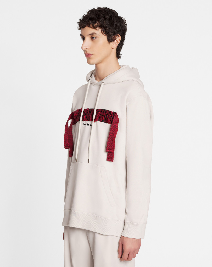 HOODIE OVERSIZE BRODÉ LANVIN CURB LACE