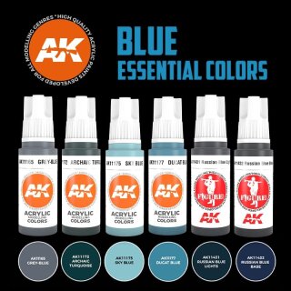 Blue Essential Colors 3Gen Set