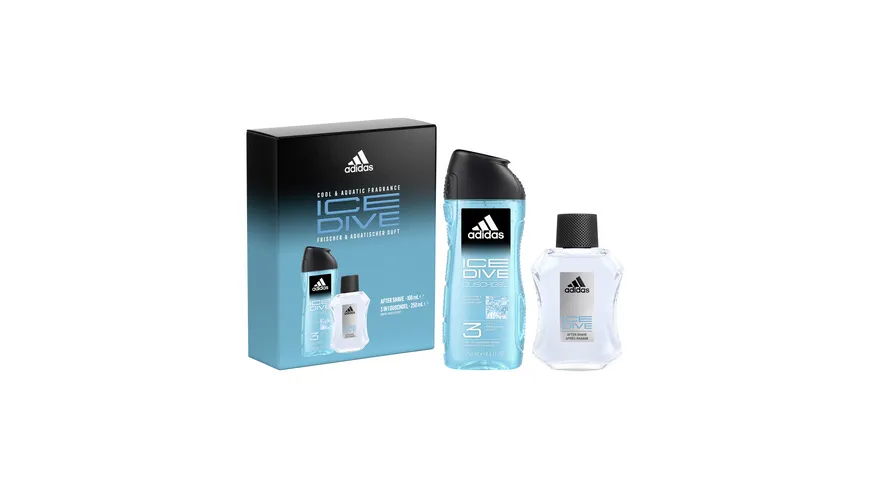 adidas Ice Dive After Shave + Duschgel Geschenkpackung