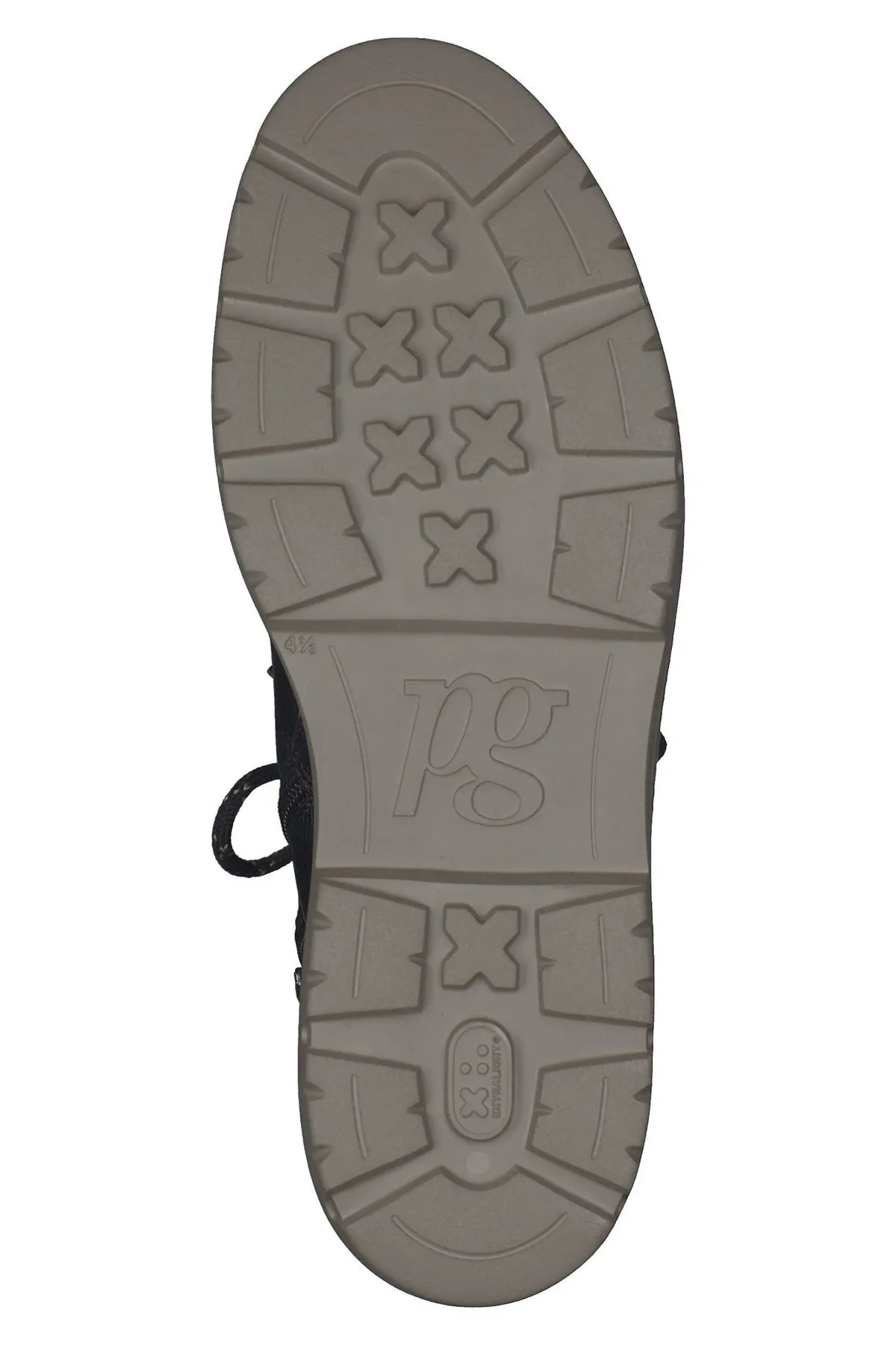Paul Green  Stiefelette - Schwarz - Blockabsatz