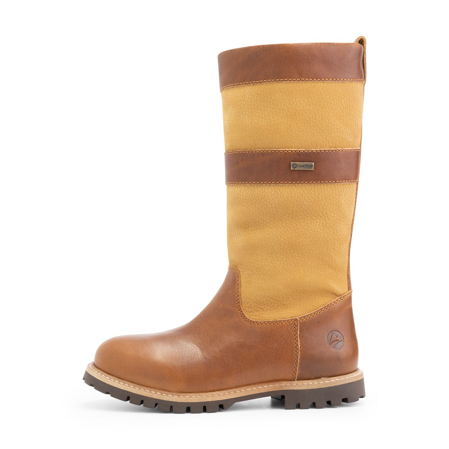 Travelin' Danmark cognac Damen Outdoorstiefel