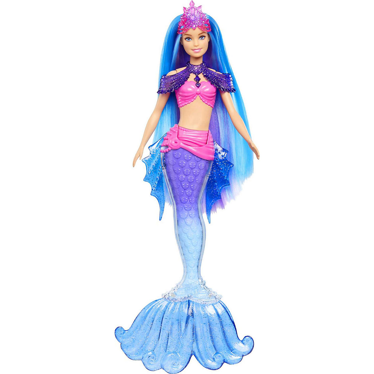 Barbie "Meerjungfrauen Power" Malibu Puppe (blaue Haare) mit Zubehör
