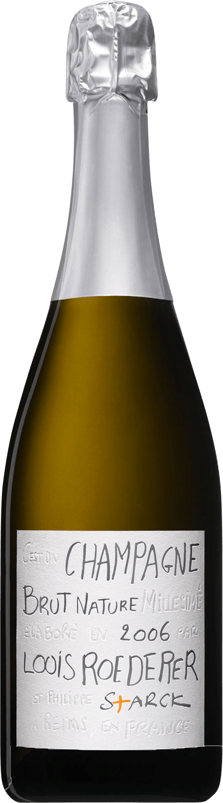 Louis roederer brut nature philippe starck coffret de luxe 2015
