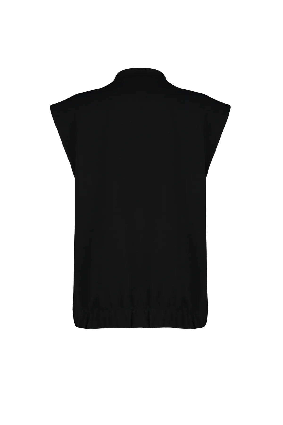 Trendyol Collection  Schwarze Strickbluse mit Druckknopfverschluss TWOSS24BZ00316