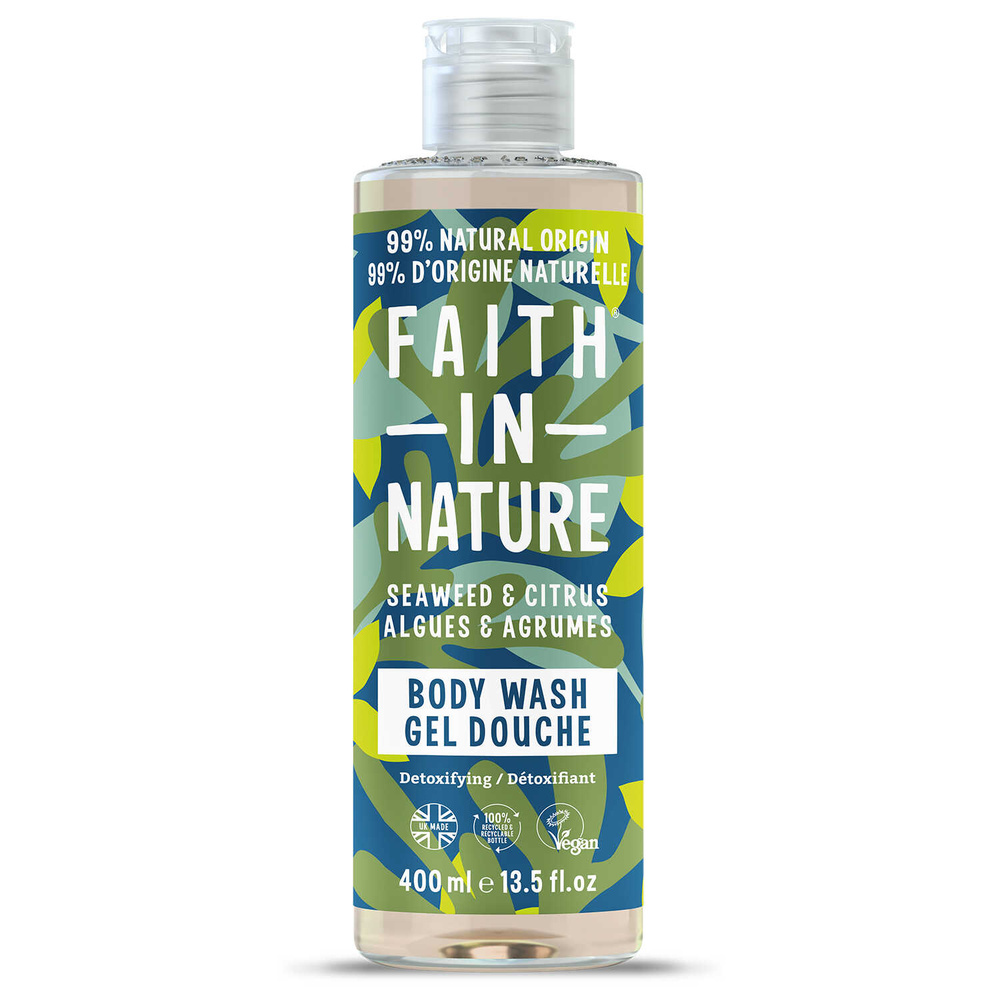 Faith in Nature Faith In Nature - Gel douche Algue Citrus - 400ml / NL-FR Gel douche
