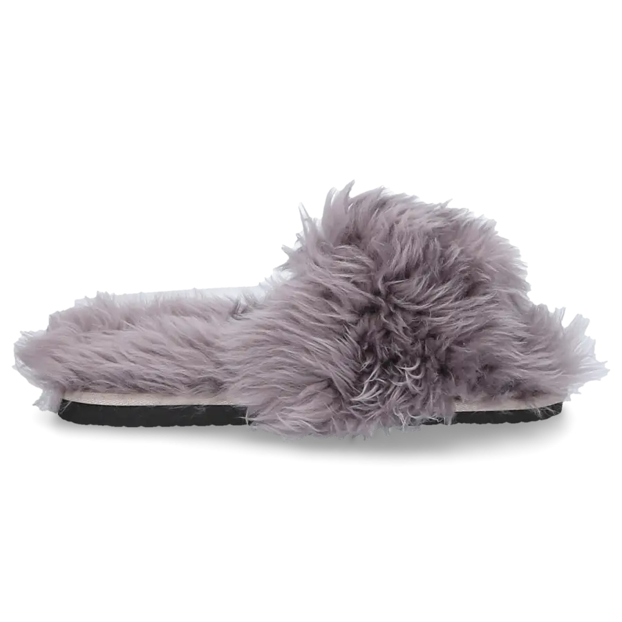 INUIKII - Hausschuhe 70304-001 Fell - grau
