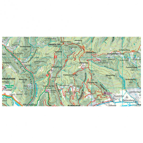 Freytag & Berndt - Seetaler und Seckauer Alpen-Judenburg-Knittelfeld - Wanderkarte