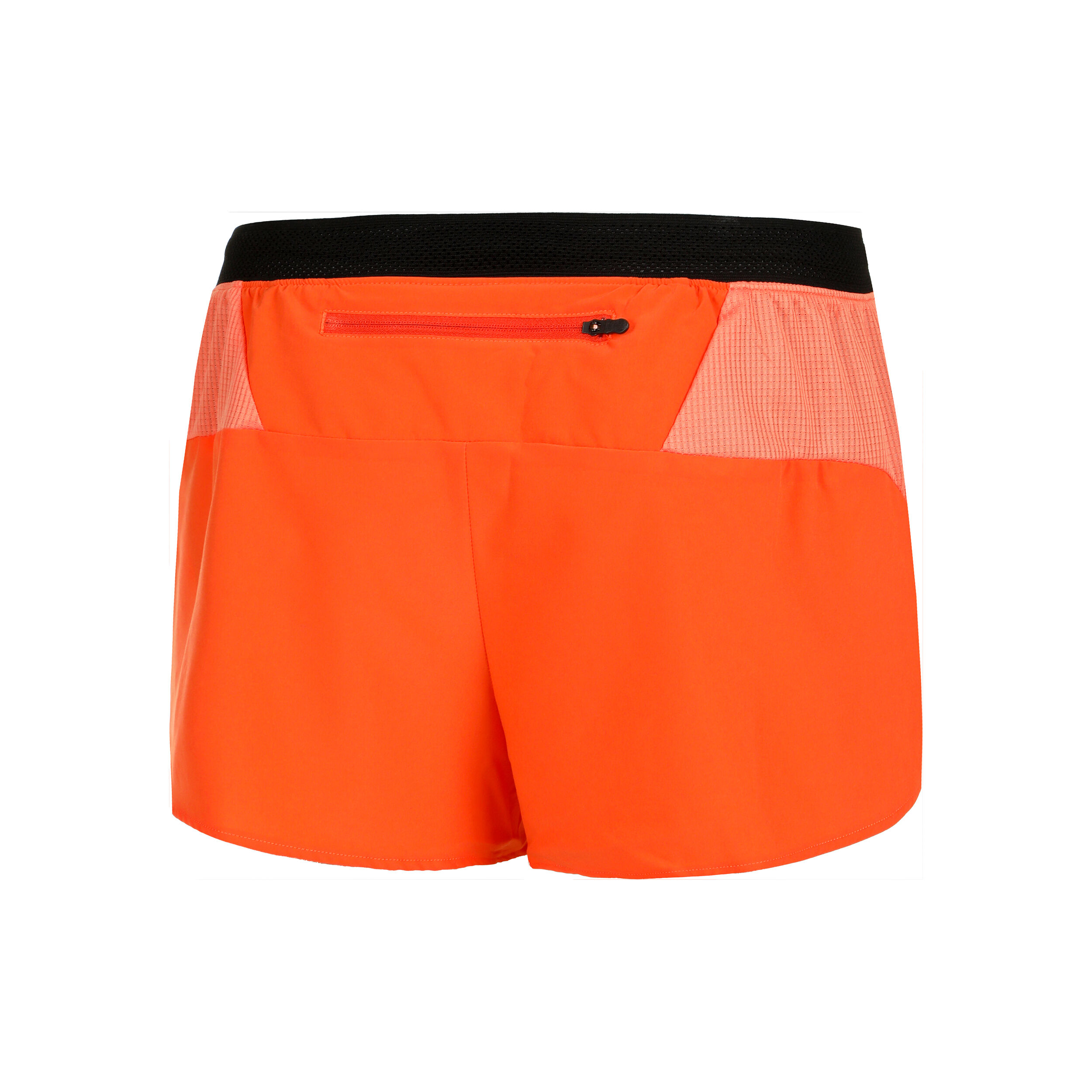 Aero Split 1.5 Laufshorts Herren - Orange, Schwarz
