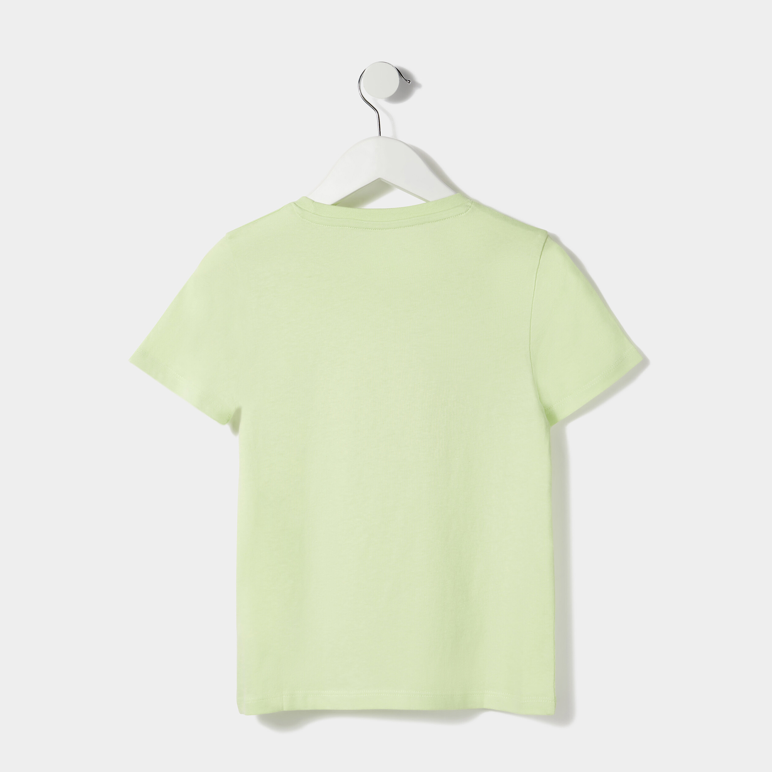 T-shirt manches courtes sequins vert garçon | La Halle