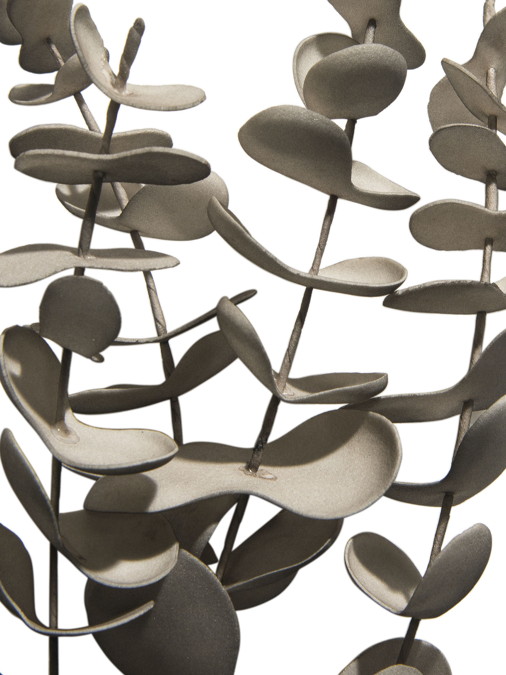 Softflower Kunstblume, Grau