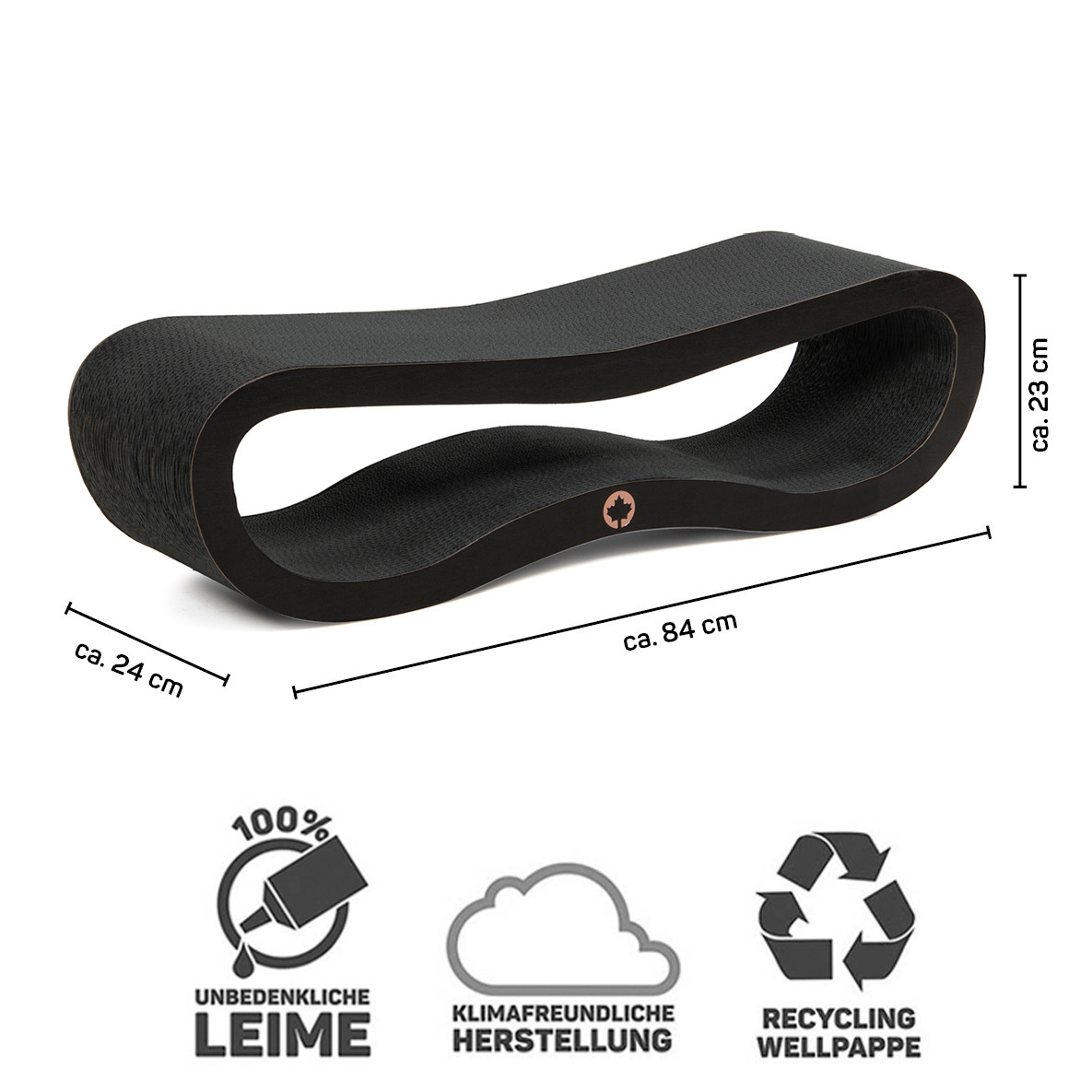 Canadian Cat Company Kratzbäume Canadian Cat Company Kratzbrett Orbit 2.0 schwarz