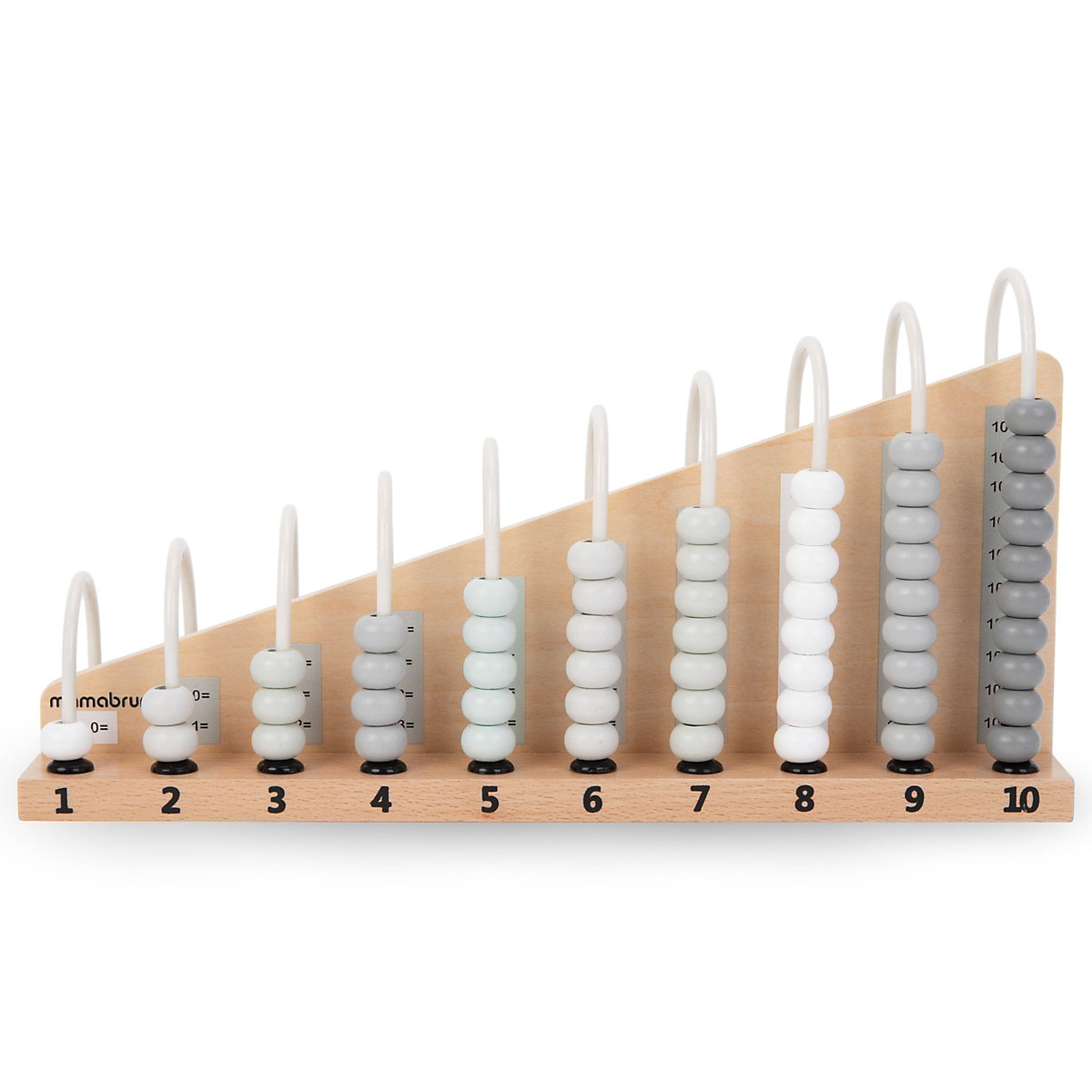 Abakus aus Holz, einfache mathematische Gleichungen, doppelseitiger Abakus, Lernspielzeug, Zahlen entdecken, kreativer Spaß