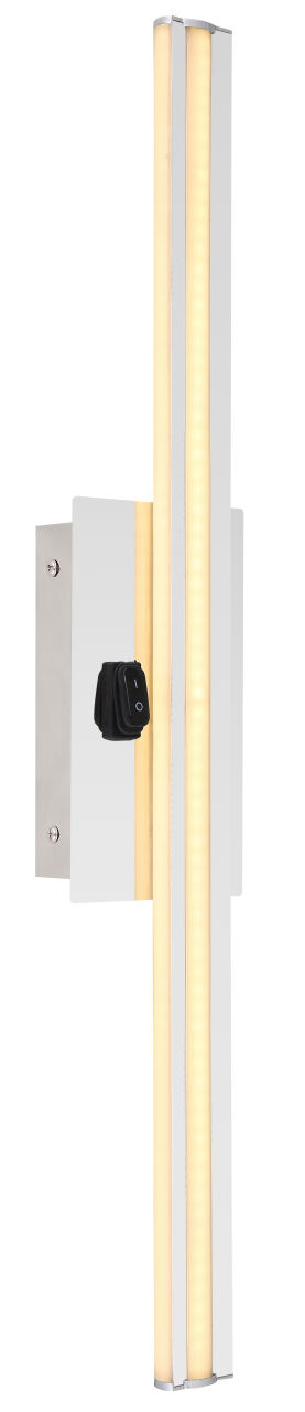 Globo Lighting - VIGGO - Wandleuchte Metall verchromt, LED