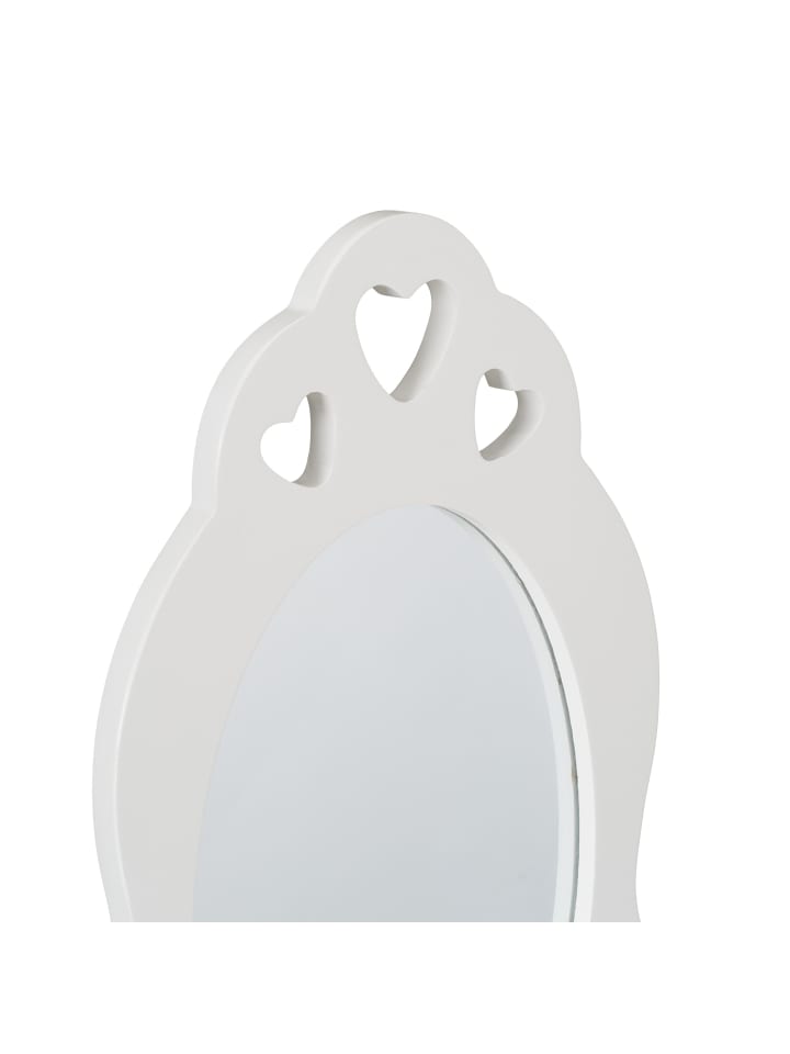relaxdays Kinder Schminktisch in Weiß - (B)50 x (H)110 x (T)30 cm günstig kaufen onesize