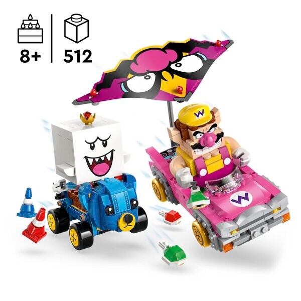 LEGO Super Mario 72038 Mario Kart - Wario és King Boo