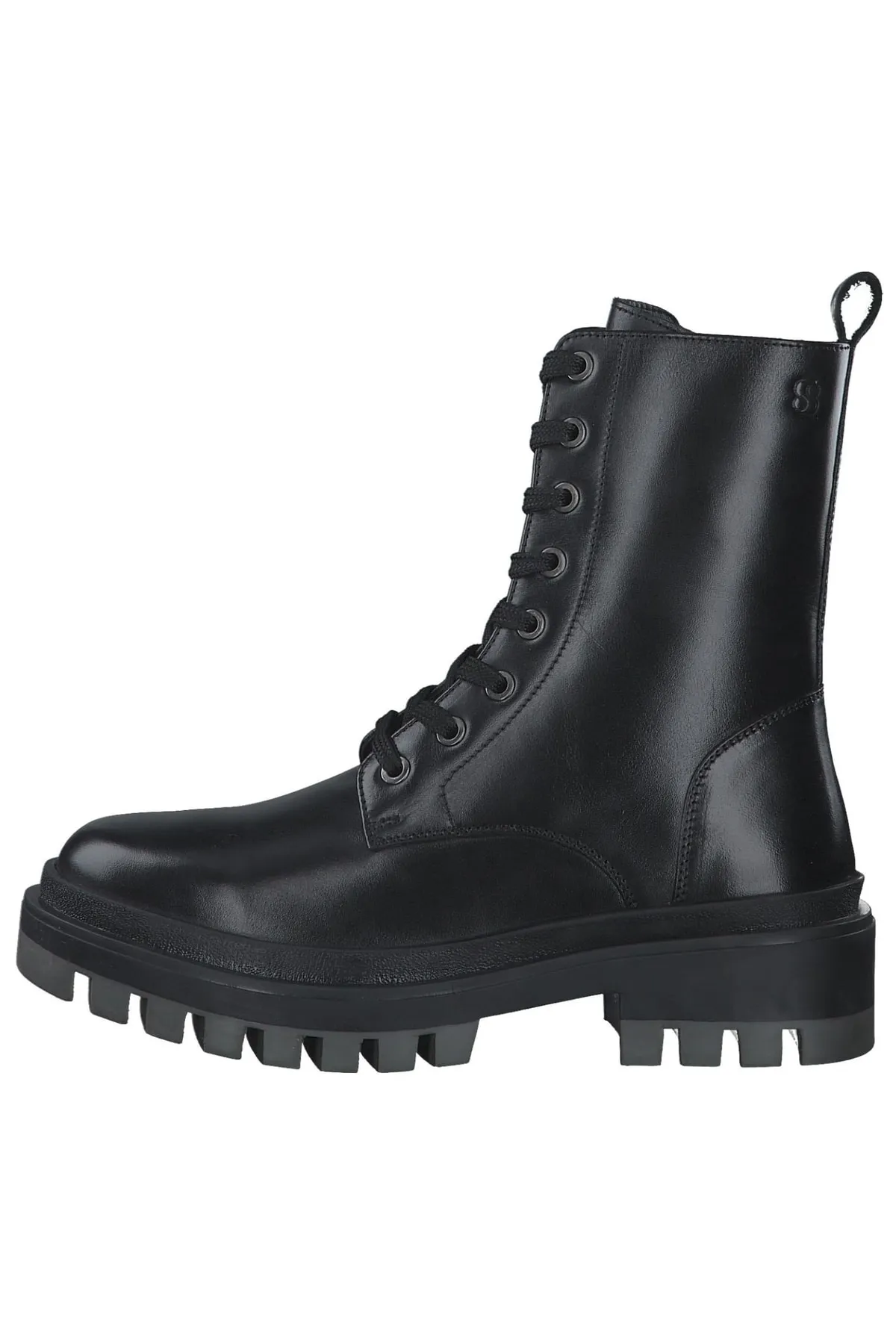s.Oliver  Stiefelette - Schwarz - Blockabsatz