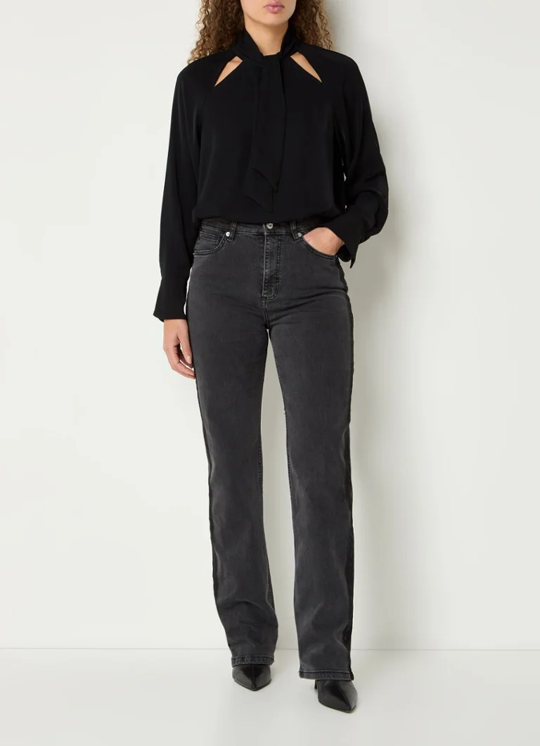 Blugi skinny cu talie înaltă Toms by Jean French Connection, decolorați