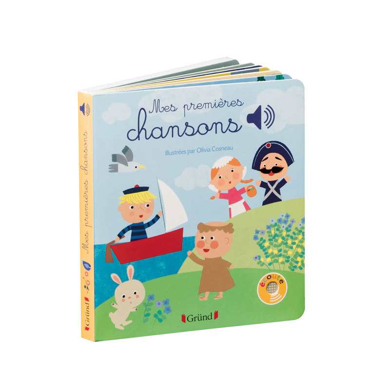 Livre sonore Mes premières chansons - Gründ