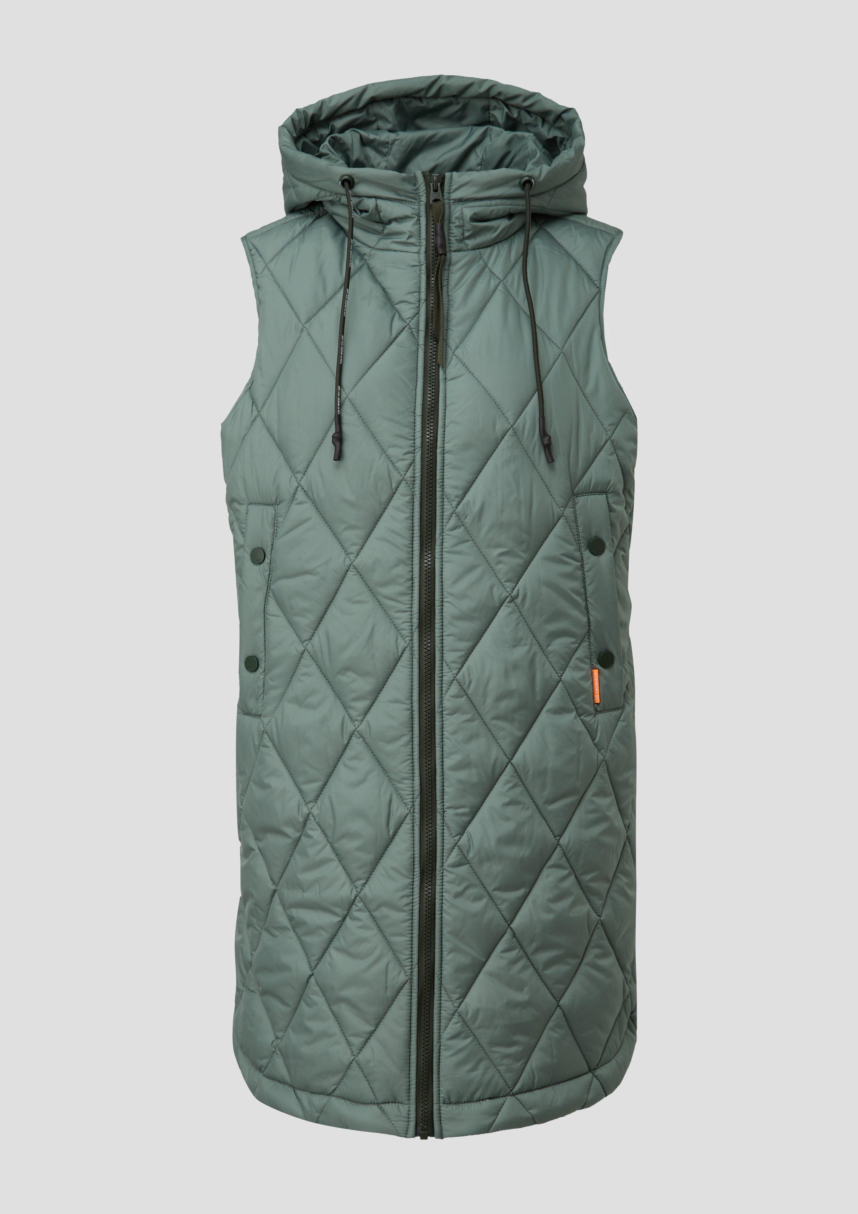 Leichte Steppjacke mit Kapuze  2140310-7816