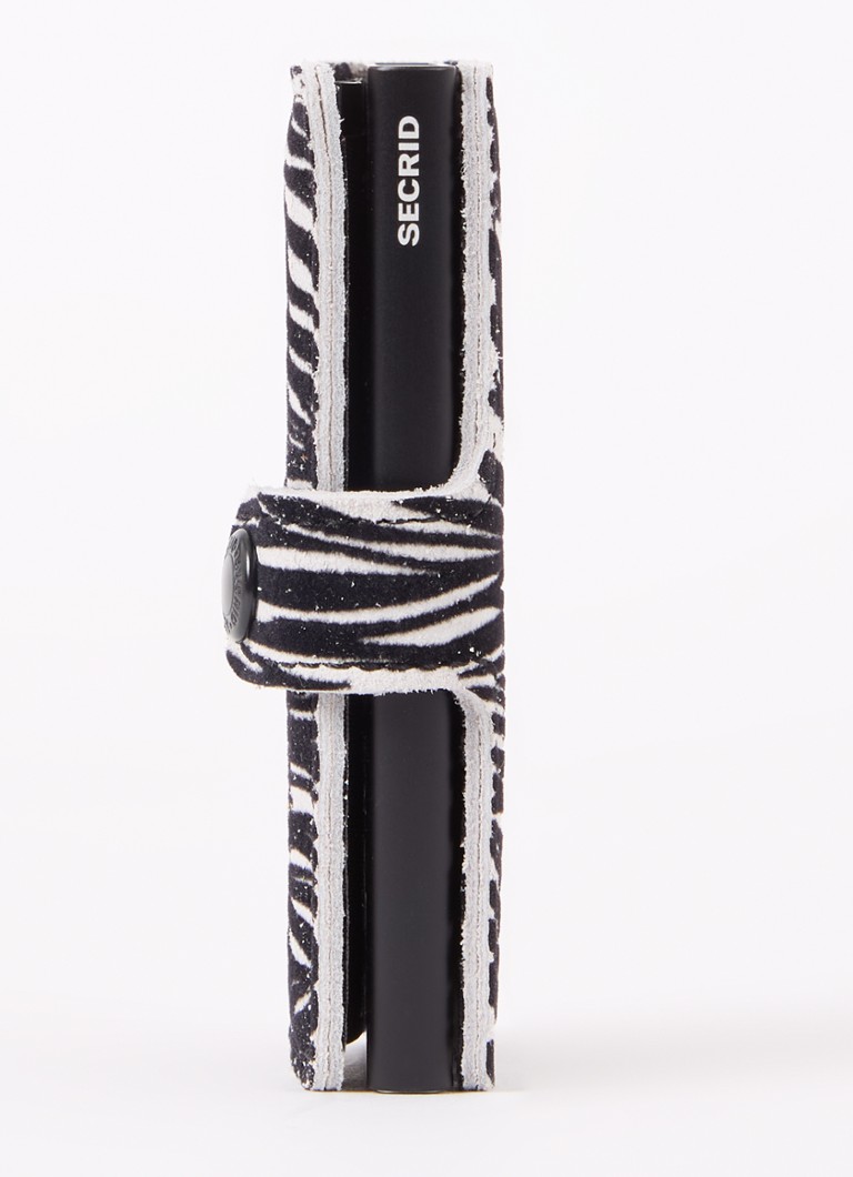 Secrid Zebra leather card holder