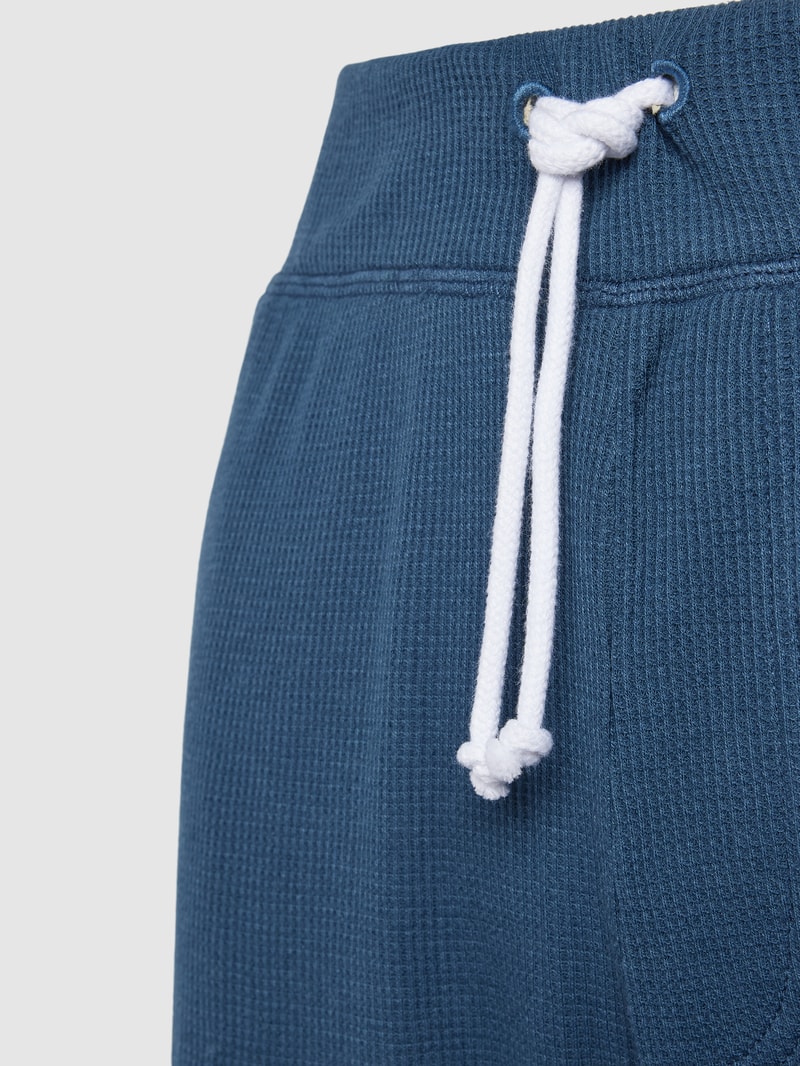 Pyjama-Hose mit Tunnelzug Modell 'Mix & Match' in dunkelblau