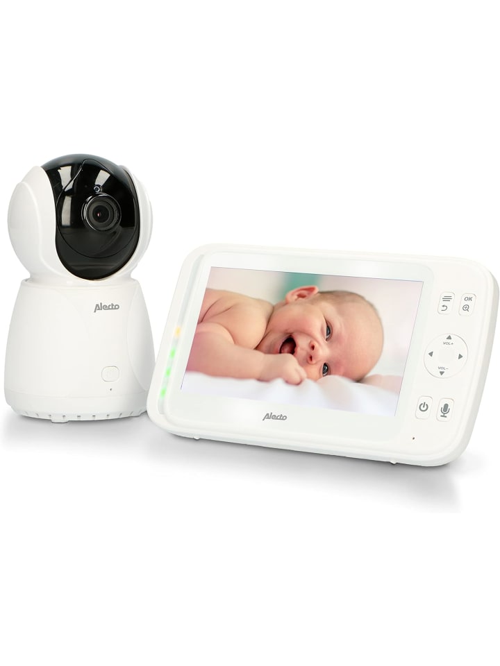 Alecto DVM-275 Digitale Babyphone mit steuerbarer Kamera hohe Reichweite 12,7 cm günstig kaufen onesize