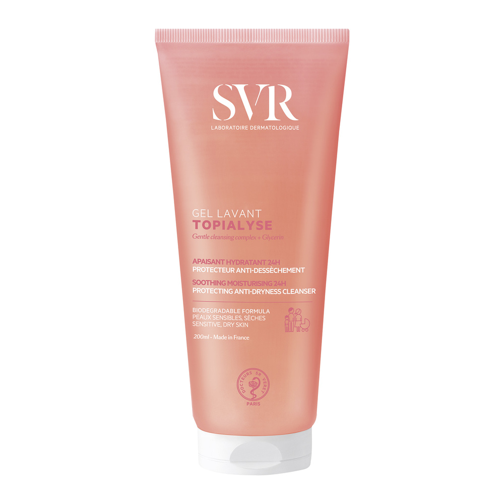 laboratoires svr Topialyse Gel Lavant 200ml Gel Douche