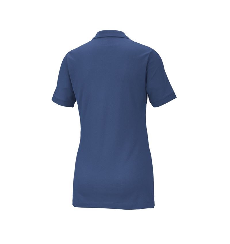 e.s. Piqué-Polo cotton stretch, Damen