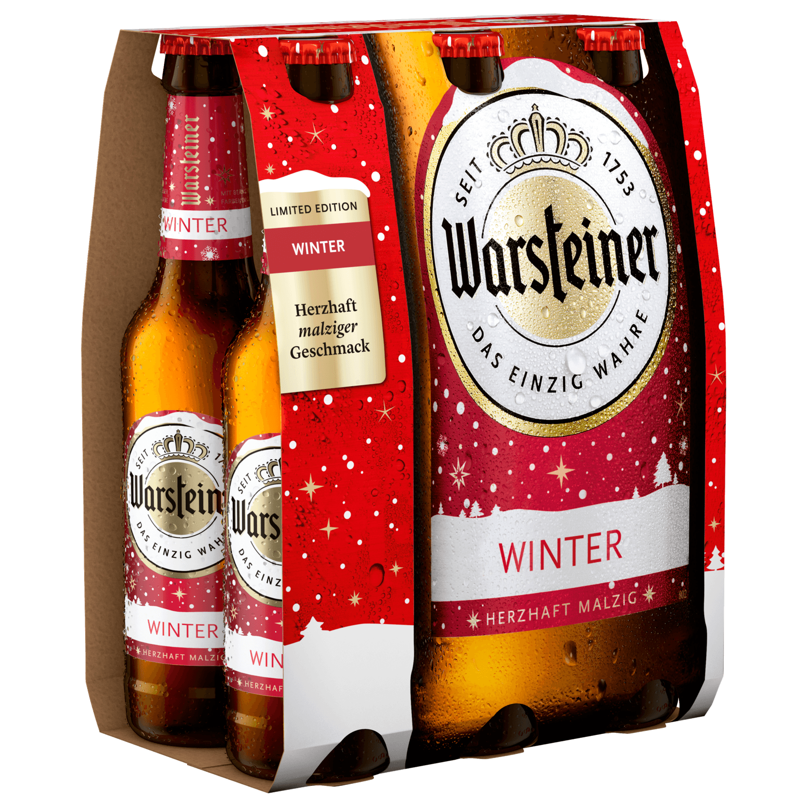 Warsteiner Weihnachtsbier 6x0,33l