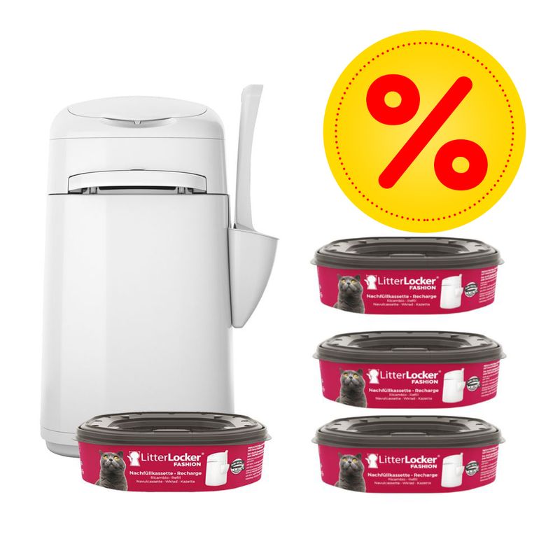 LitterLocker Fashion Katzenstreu Entsorgungseimer