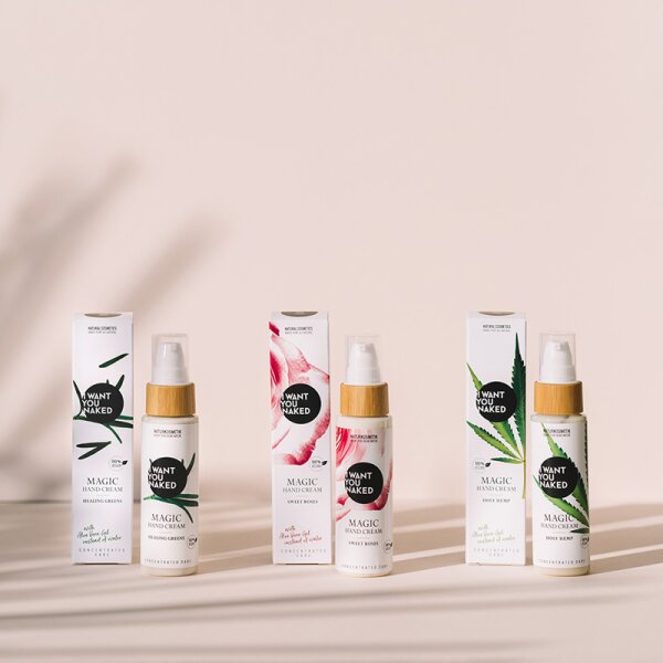 I Want You Naked Sweet Roses Magic Hand Cream Handcreme