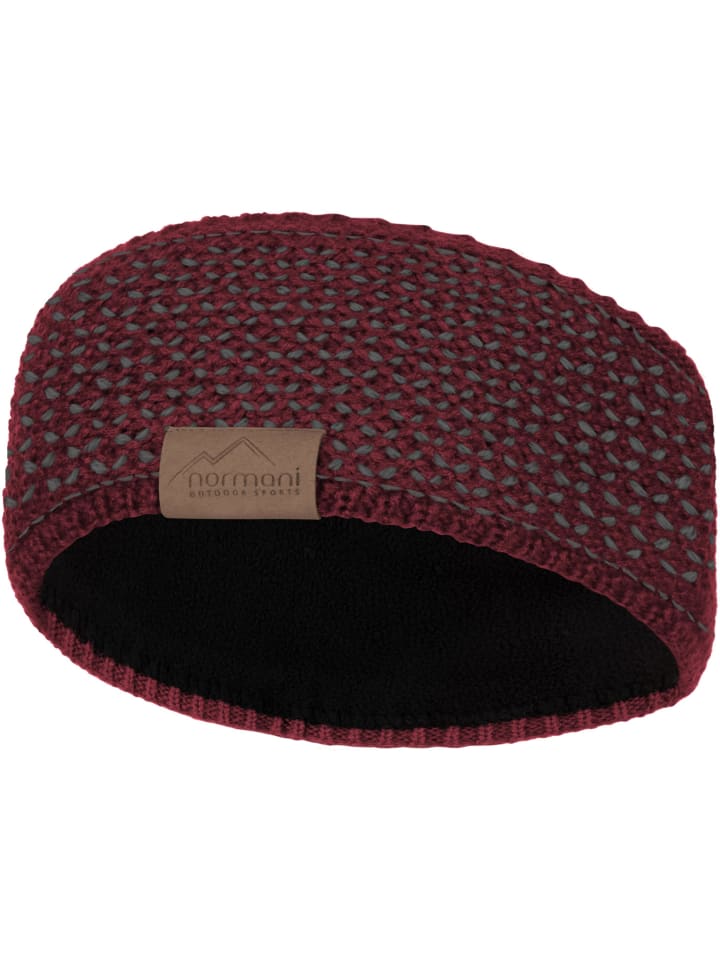 Normani Outdoor Sports Stirnband Lillpite in Rot/Anthrazit günstig kaufen onesize