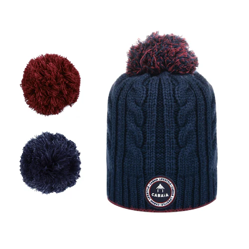 Milky Navy navy blue beanie