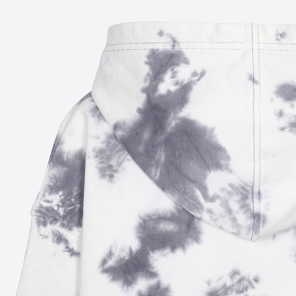 PRIME  Sweat tie and dye bleu Garçon en 100% coton